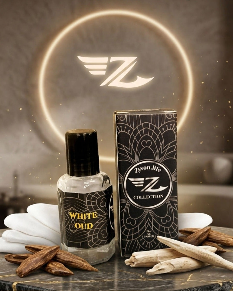 White Oud – Premium Long Lasting Attar | Luxury Non Alcoholic Fragrance by Zyvon.life