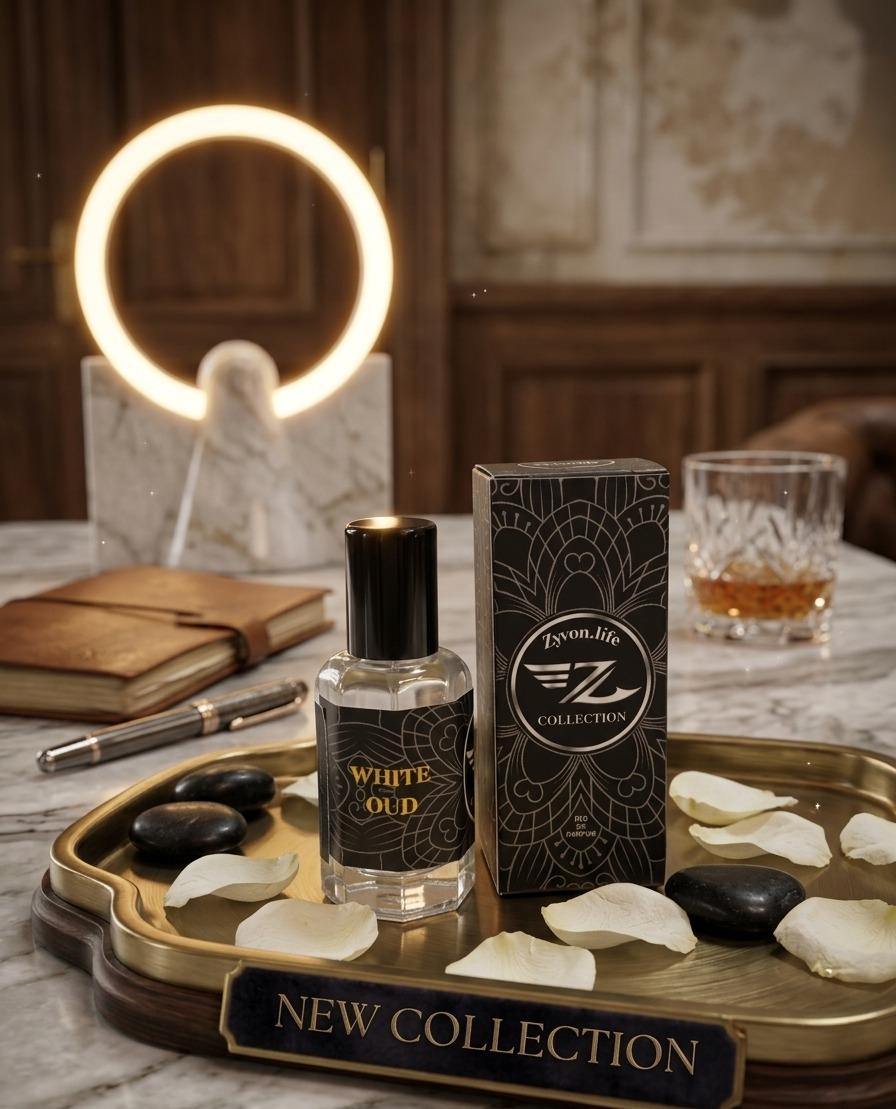 White Oud – Premium Long Lasting Attar | Luxury Non Alcoholic Fragrance by Zyvon.life